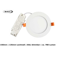 - 150mm LED recessed spotlight flat dimm gallery