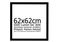 Schwarzes LED Panel im Rastermaß 6 gallery