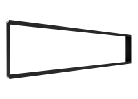 We offer a ceiling mounting frame for ou gallery