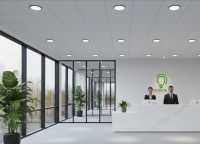 LED Downlight CRI90+ IP44  mit 230mm Durchmesser für Lo