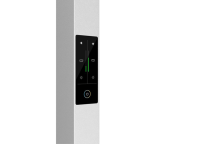 Large 200cm office floor lamp, dimmable with colour change C
