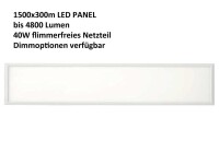 Led Panel 1500x300 mit einem weiße gallery