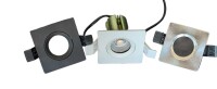 LED Einbaustrahler eckig dimmbar 90x90 m gallery