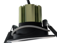 Recessed LED lights, IP65, dimmable, 3000K or 4000K, round, 