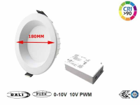 180mm LED Deckenstrahler Dali dimmbar CR gallery