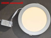 170mm LED Downlight 155mm cut out different color temperatur