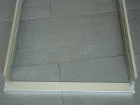 mounting case for 120x60 LED Panels silver 3
