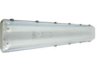 2-flammige 120cm LED Feuchtraum Wannenleuchte + 2x BASIC 18W