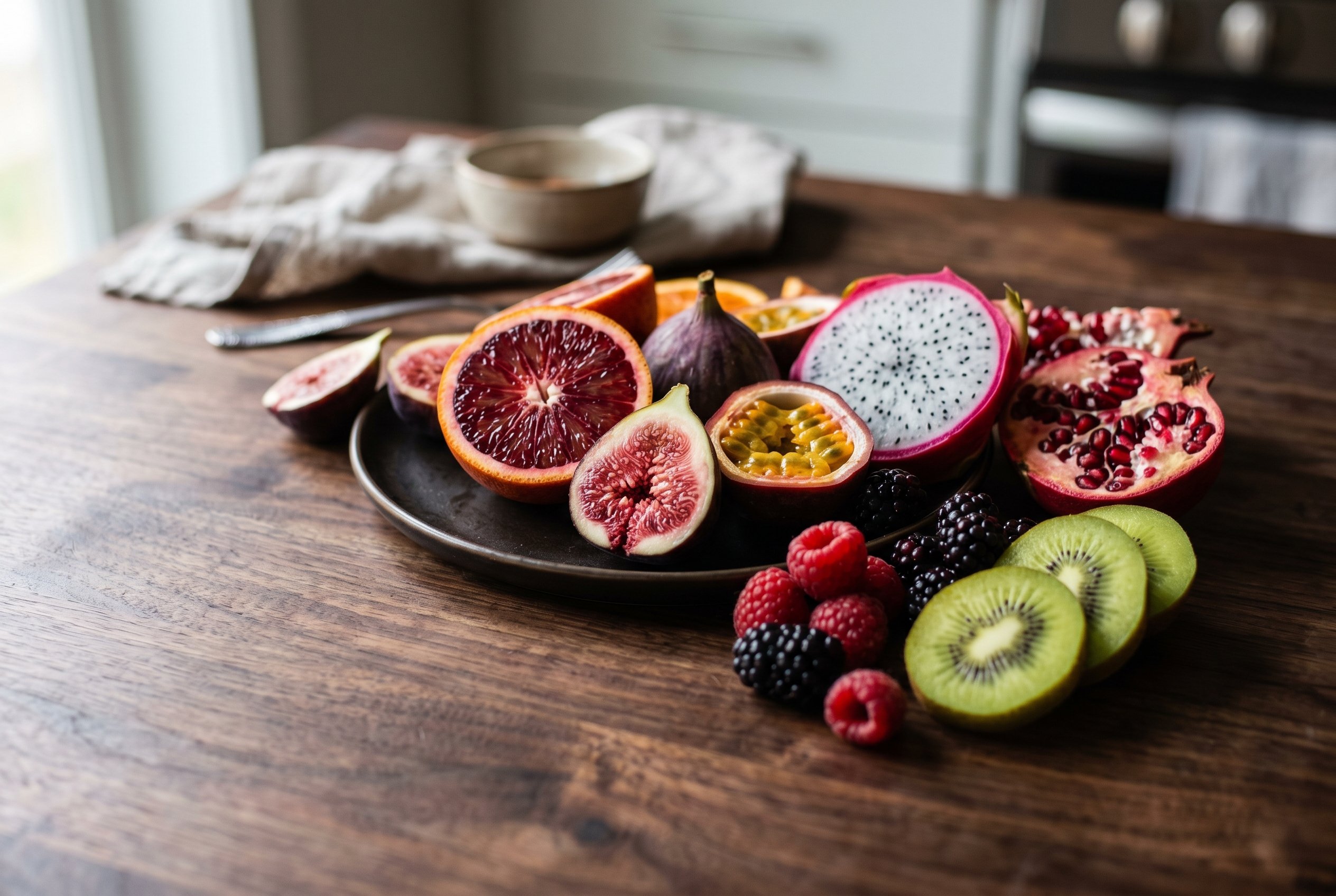 Frisches Obst unter CRI 90+ Cologne LED — Farben leuchten natürlich