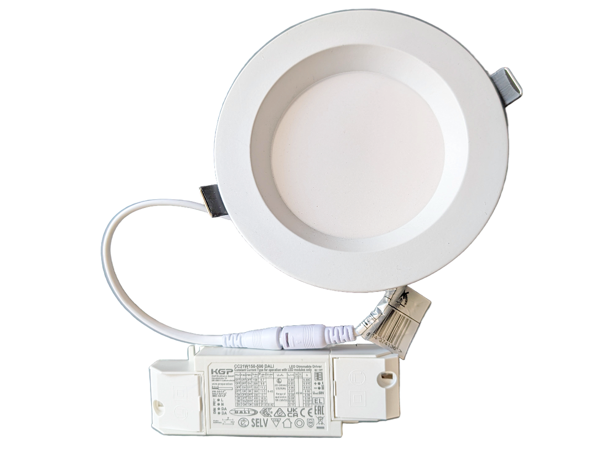 180mm LED recessed downlight ED6KX – Cologne LED